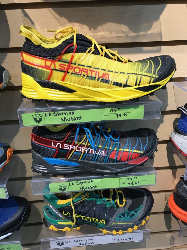 best shoes for trail walking and light hiking by La Sportiva